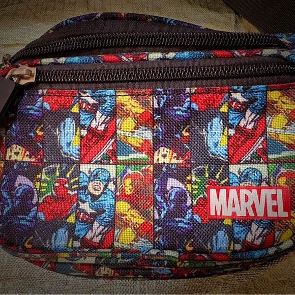 Y2K Marvel Multicolor Graphic Belt Bag ❌60% OFF SALE❌ new with out tags - Picture 8 of 13